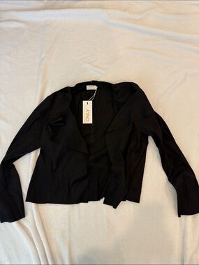 ONLY Black Open Drape Women's Blazer
